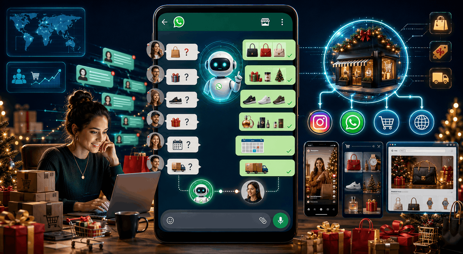 Meta prepara pequenos negócios para Black Friday e Natal com IA no WhatsApp