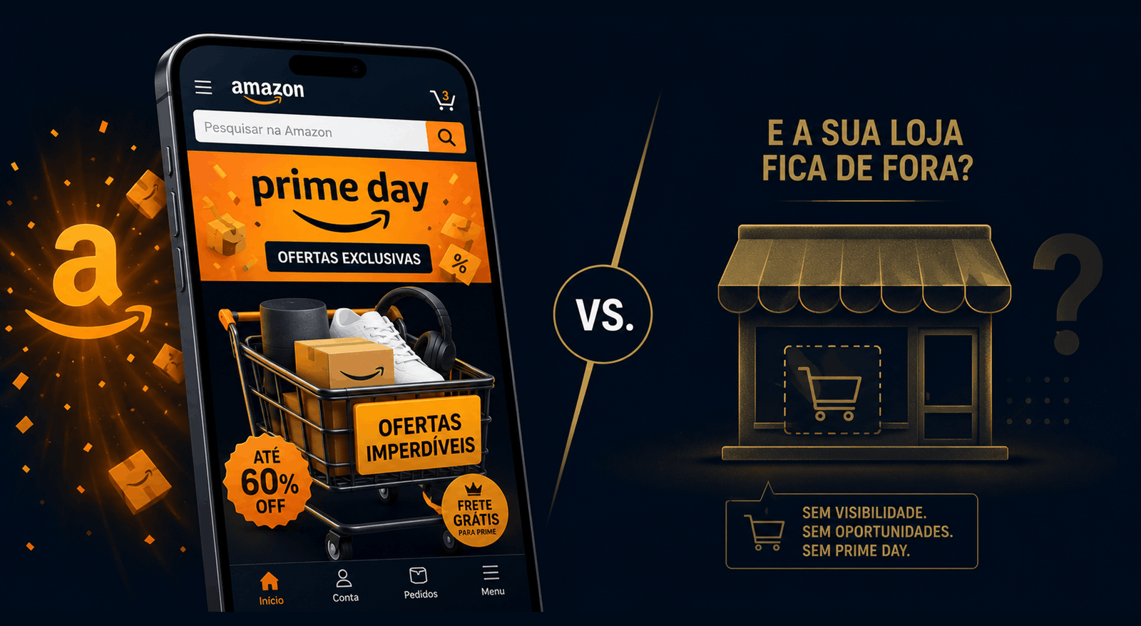 Prime Day Amazon 2026 O Que Acontece com Lojistas que Não Têm Loja Virtual Própria
